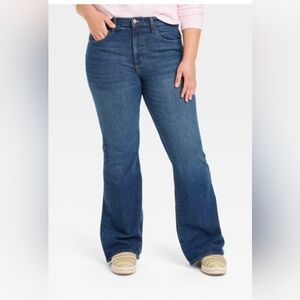 Universal Thread High-Rise flare Fitted Hip & Thigh Flared Leg Comfort Stretch